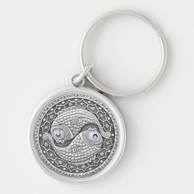 Pisces key chain (Front)