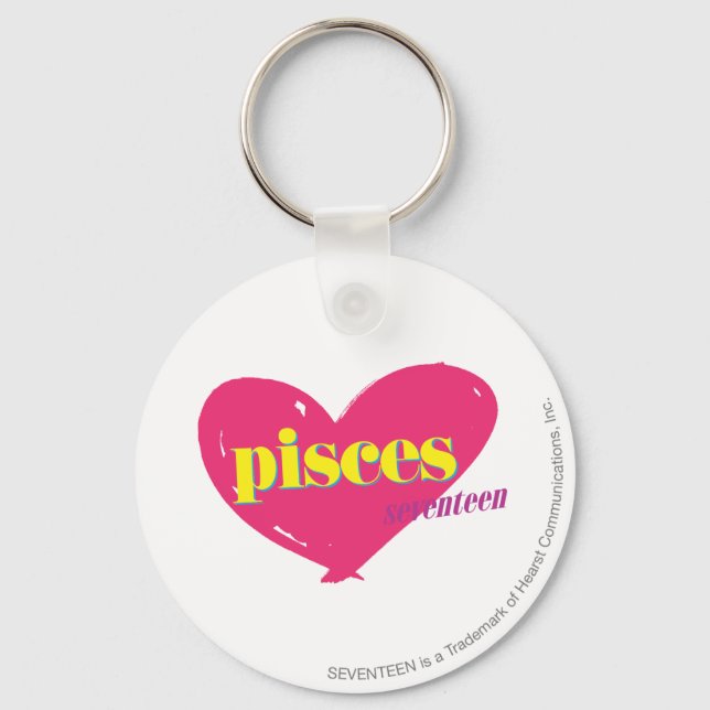 Pisces Key Ring (Front)