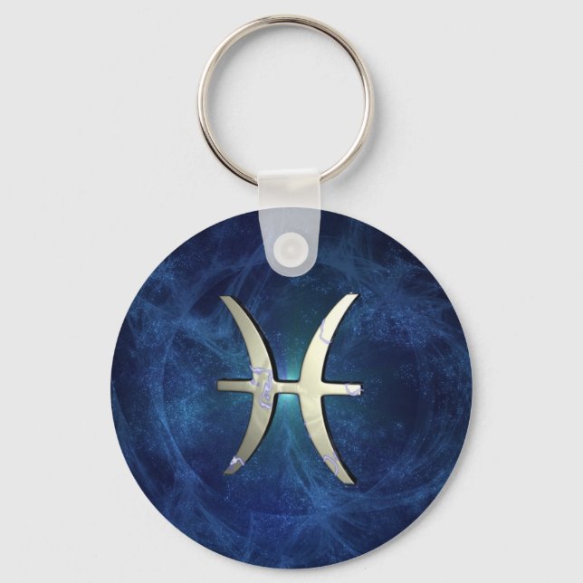 Pisces Key Ring (Front)