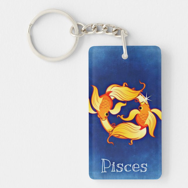 Pisces Key Ring (Front)