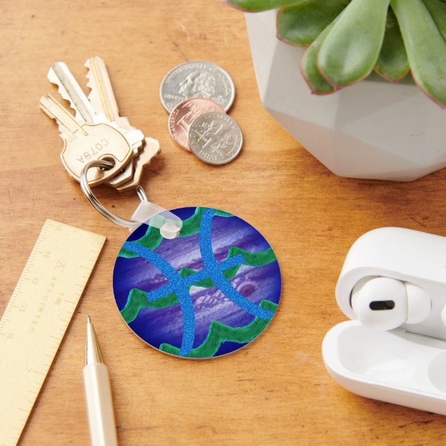 Pisces Key Ring (Desk)