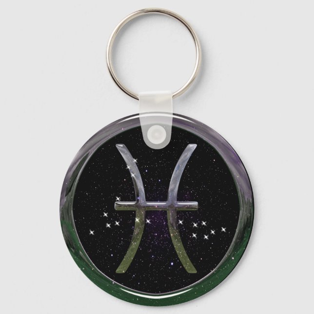 Pisces Key Ring (Front)