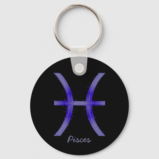 Pisces Keychain (Front)