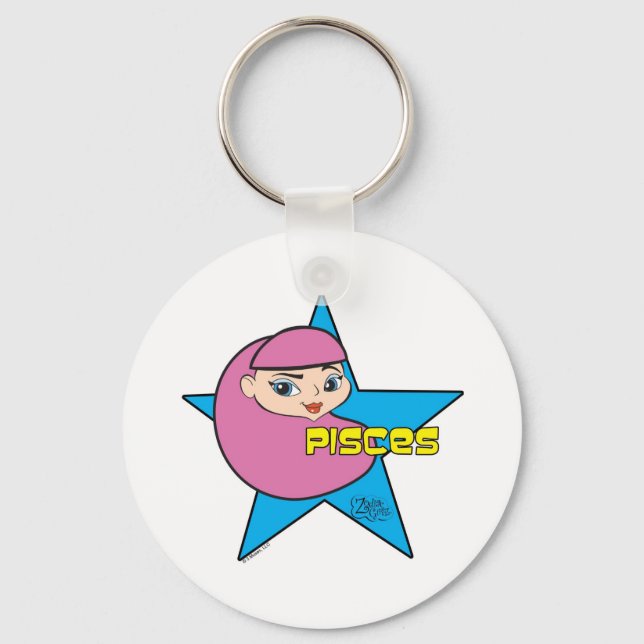 Pisces Keychain (Front)