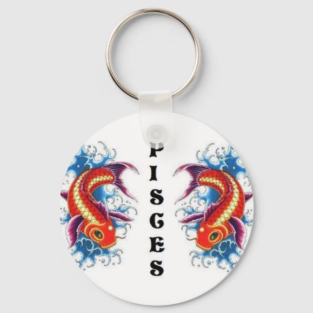 Pisces Keychain (Front)