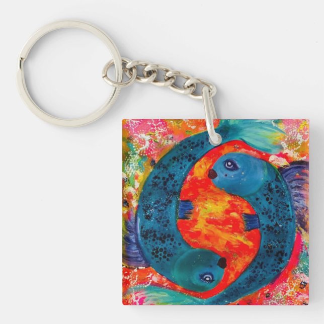 Pisces KeyChain (Front)