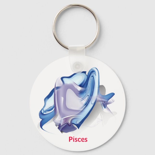 Pisces keychain (Front)