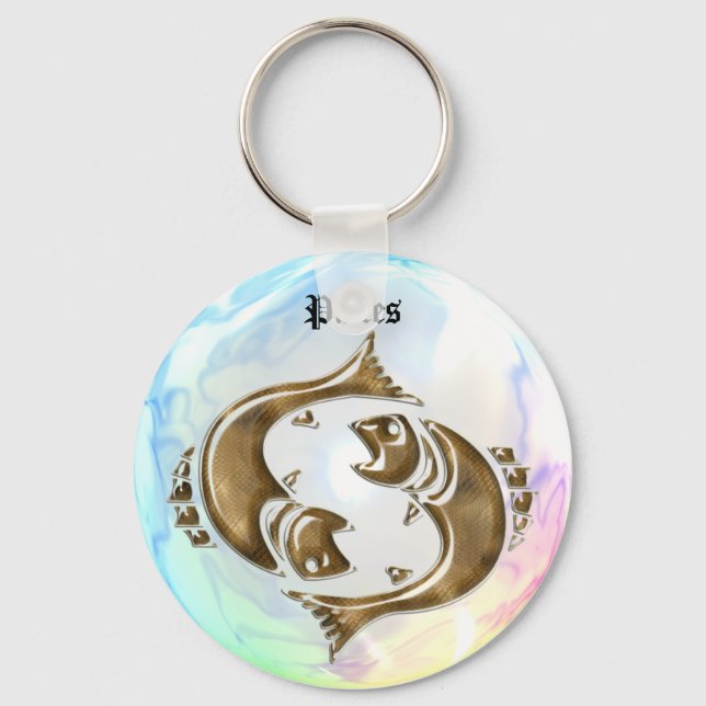 Pisces Keychain (Front)