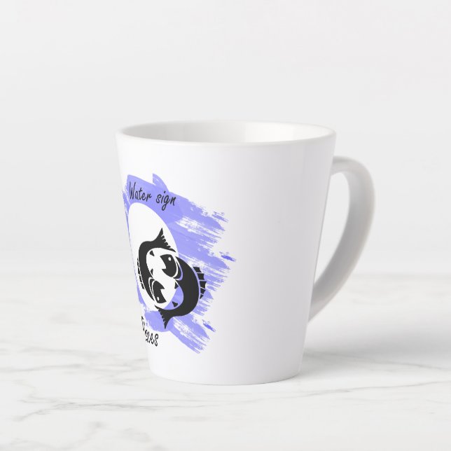 Pisces Latte Mug (Right Angle)