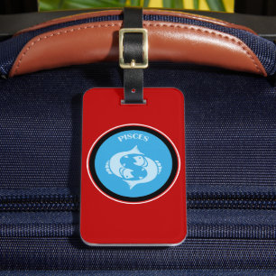 Pisces Luggage Tag