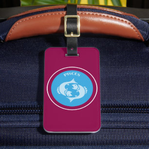 Pisces Luggage Tag