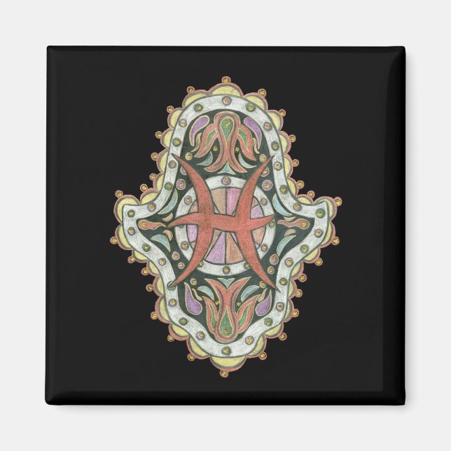 Pisces Magnet (Front)