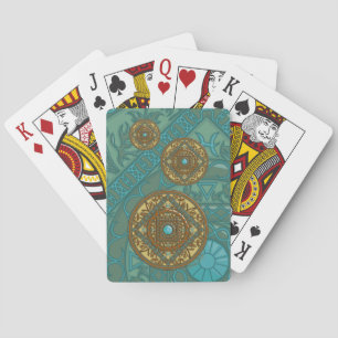 Pisces Mandala Classic Playing Cards