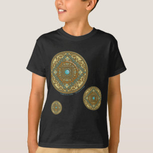 Pisces Mandala Kid's and Baby Dark Shirt