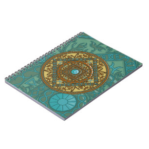 Pisces Mandala Notebook