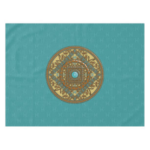 Pisces Mandala Tablecloth