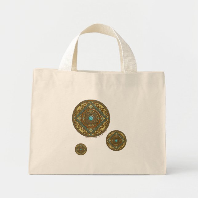 Pisces Mandala Tote Bag (Front)