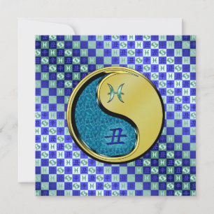 Pisces & Metal Ox Card