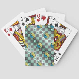 Pisces & Metal Rabbit Playing Cards