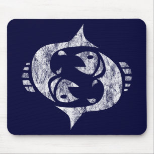 pisces mouse pad