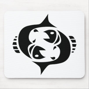 pisces mouse pad