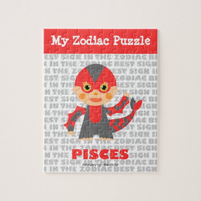 Pisces, My Zodiac Puzzle (Vertical)