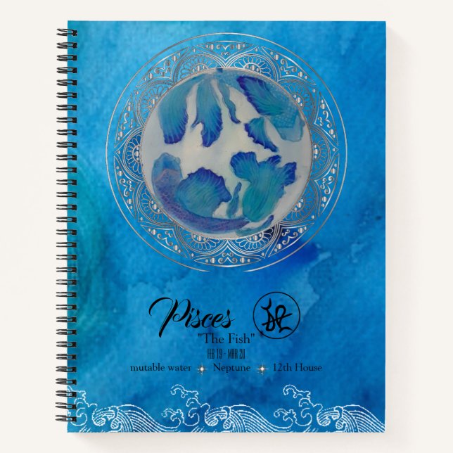 Pisces Notebook (Front)
