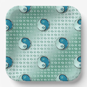 Pisces Paper Plate
