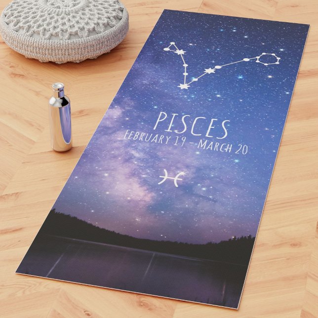 Pisces | Personalised Zodiac Astrology Yoga Mat (Creator Uploaded)