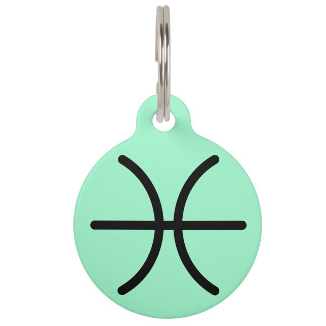 Pisces Pet Tag (Front)