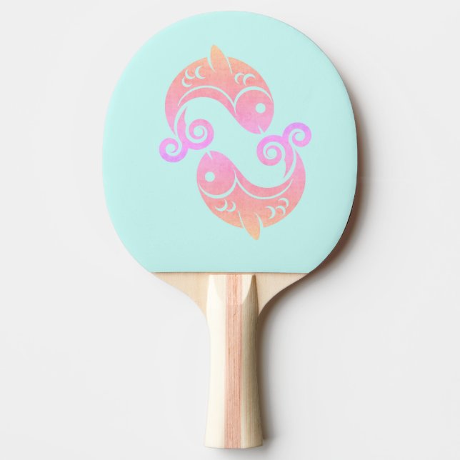 Pisces Ping Pong Paddle (Front)