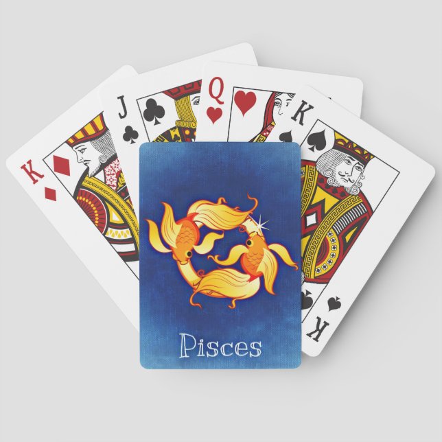 Pisces Playing Cards (Back)