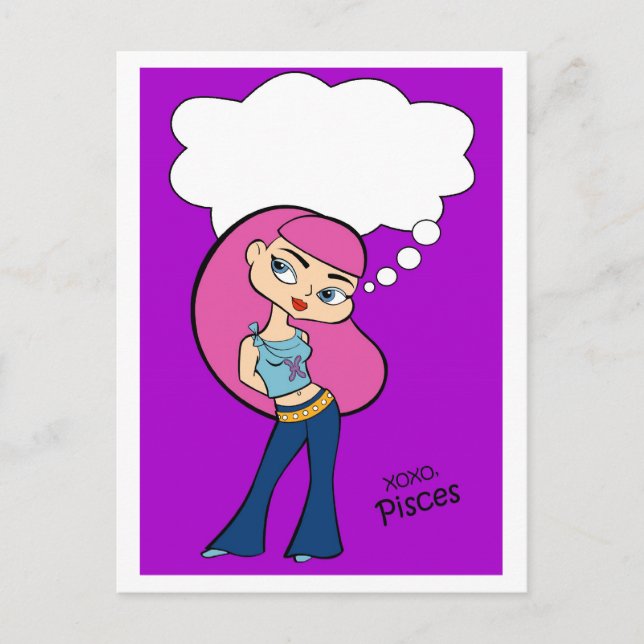 Pisces Postcard (Front)
