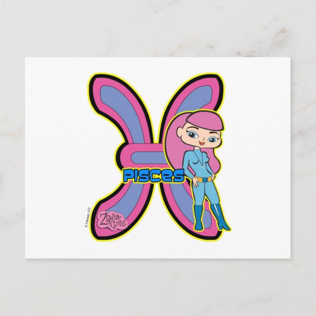 Pisces Postcard (Front)