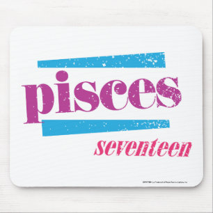 Pisces Purple Mouse Pad