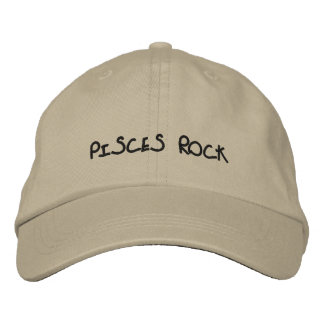 Pisces Rock Embroidered Hat