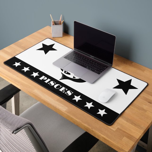 Pisces sign desk mat (Office 2)