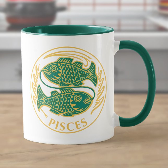 Pisces Sign of the Zodiac Mug (Creator Uploaded)
