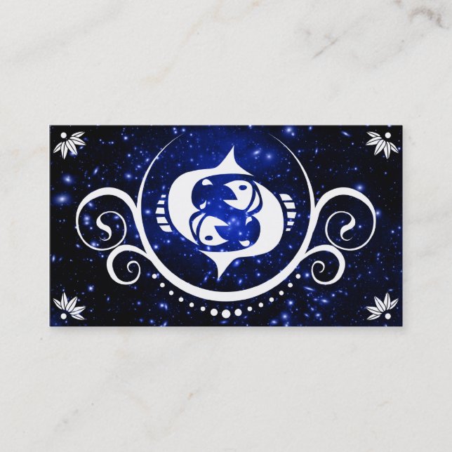 pisces sophistications business card (Front)