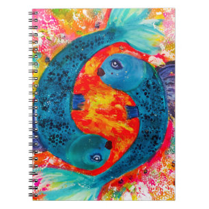Pisces Spiral Notebook