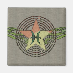 Pisces Star Magnet