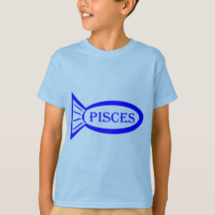 Pisces Star Sign Fish Kids T Shirt