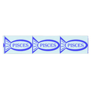 Pisces Star Sign Fish Table Runner