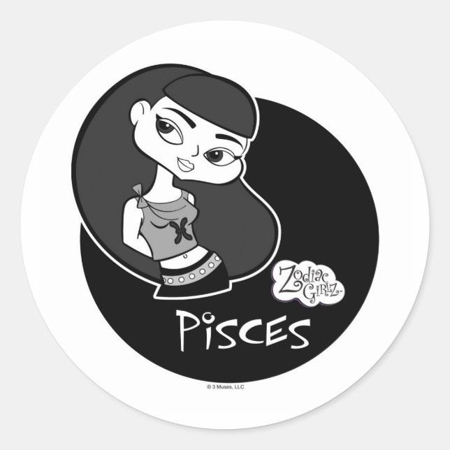 Pisces Stickers (Front)