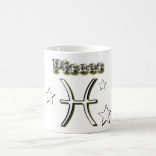 Pisces symbol coffee mug