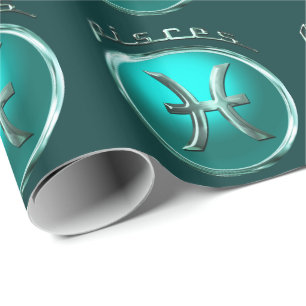 Pisces The Fish Astrological Sign Wrapping Paper