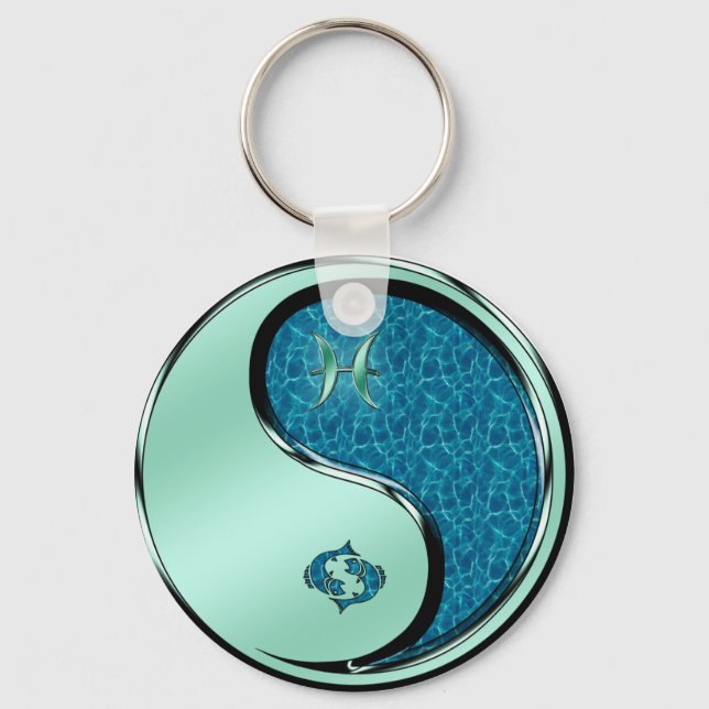Pisces the Fish Key Ring (Front)
