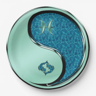 Pisces the Fish Paper Plate