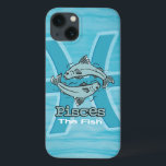 Pisces The Fish water sign ipad case<br><div class="desc">Pisces “The Fish” Greek astrology ipad case with Piscean symbols. A perfect gift for Pisceans (born between 18 February – 20 March). Uniquely drawn and designed by Sarah Trett.</div>