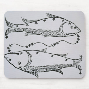 Pisces (the Fishes) an illustration from the 'Poet Mouse Pad